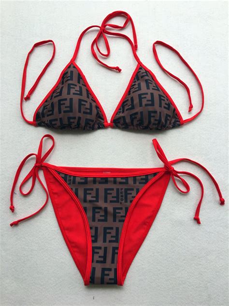 fendi slip on replica|Fendi bikini dupe.